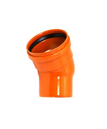 CURVA RIDOTTA  RAL 8023 87° Diam. 100-090