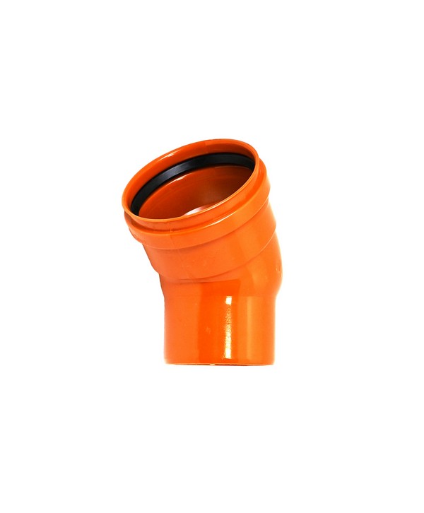 CURVA RIDOTTA  RAL 8023 87° Diam. 100-090