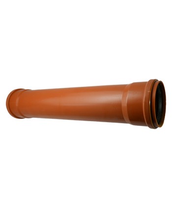 TUBO 2 BICCHIERI RAL  8023 Diam. 140 lungh. 3000