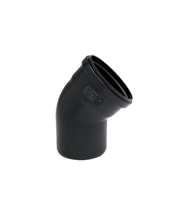 CURVA PHONO BLACK 15° MF Diam. 110 mm