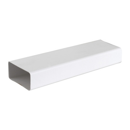 TUBO PER SISTEMA DI AERAZIONE CANALIZZATA IN PVC PER CAPPA CUCINA 1000 mm - sez. 220x90