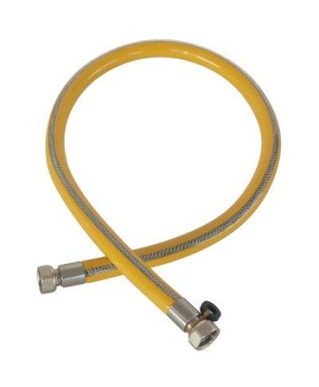 TUBO GAS FLESSIBILE FF INOX/PVC 1/2FF CM 100