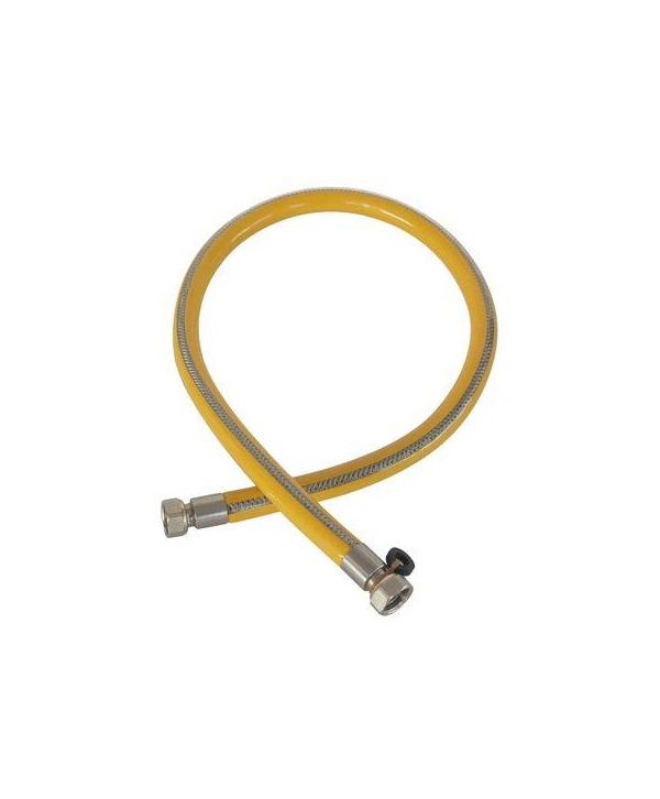 TUBO GAS FLESSIBILE FF INOX/PVC 1/2FF CM 100