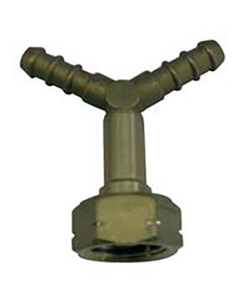CROCIERA GPL 3 VIE + DADO BOMBOLA OTTONE MM 10