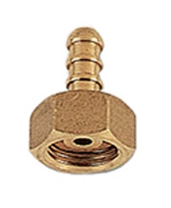 PORTAGOMMA GPL GIRELLO FEMMINA OTTONE MM 10 W20X1/14"SXF