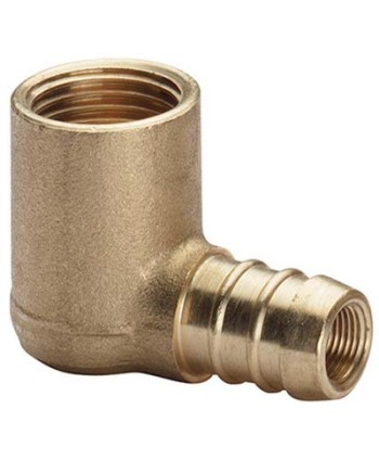 PORTAGOMMA METANO 90Â° FILETTO FEMMINA OTTONE MM 14 1/2F