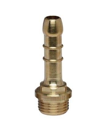 PORTAGOMMA METANO DRITTO FILETTO MASCHIO OTTONE MM 14 1/2M