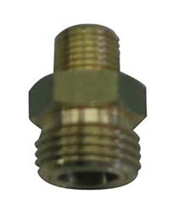 ADATTATORE GPL MASCHIO OTTONE W20 X 1/14"SX 1/4 CONICO