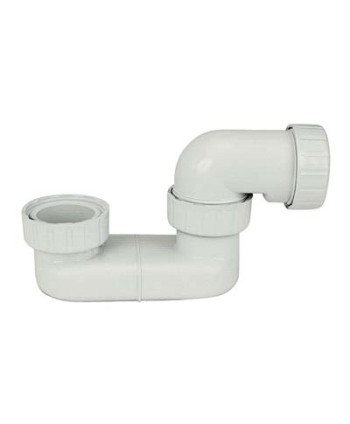 SIFONE PP RIBASSATO VASCA BIANCO 1"1/2