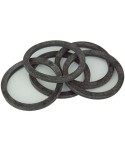 GUARNIZIONE X RESISTENZA FLANGIATA SCALDACQUA MM 44X36 H.MM 3 CF=PZ 100