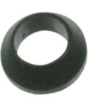 GUARNIZIONE CONICA X CANOTTO GOMMA NERA MM 26 1" CF=PZ 100