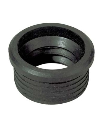 MORSETTO CURVA TECNICA GOMMA NERA MM 46X26/32