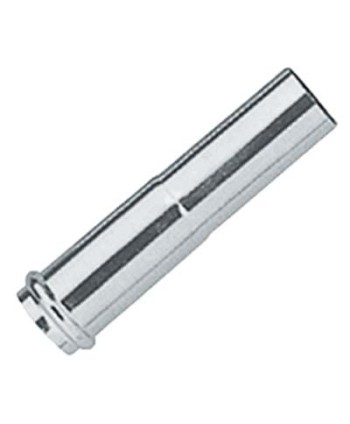 CANOTTO CR DI PROLUNGA OTTONE CROMATO MM 26 CM 12 + ORING