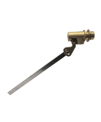 RUBINETTO GALLEGGIANTE CASSONE 320 OTTONE ASTA INOX AISI 430 1/2M 