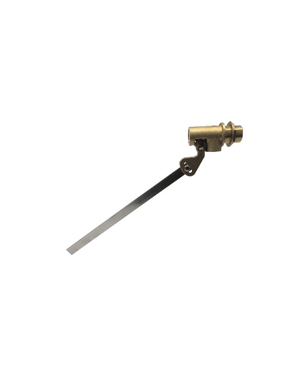 RUBINETTO GALLEGGIANTE CASSONE 320 OTTONE ASTA INOX AISI 430 1/2M 