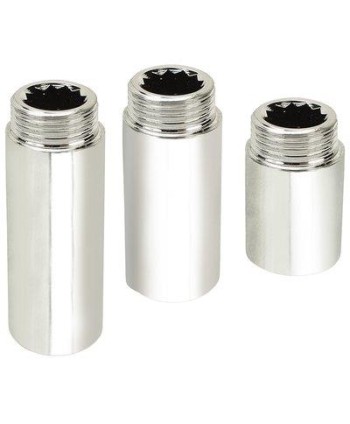 PROLUNGA MF OTTONE CROMATO 1/2MF + MM 20