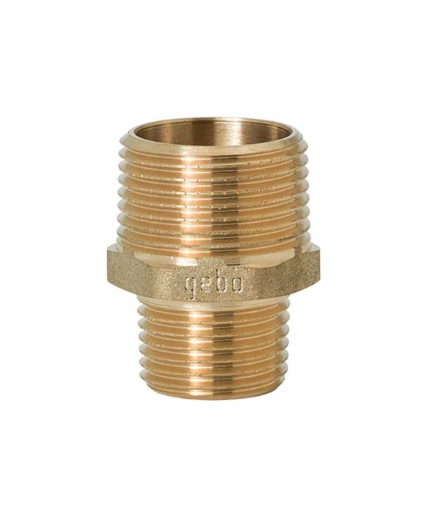 NIPPLO RIDOTTO OTTONE 245 GEBO 1"MX1/2M