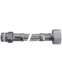 FLESSIBILE FLEXCORE MF RIDOTTO PARIGI INOX 304/PE-RT + GUARNIZIONE 3/8MX1/2F CM 40