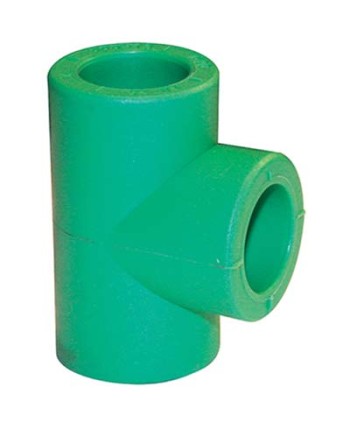 TEE PPR A SALDARE RIDOTTO VERDE MM 25X20X25