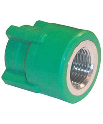 MANICOTTO PPR A SALDARE FILETTO FEMMINA VERDE/OTTONE MM 20X1/2F