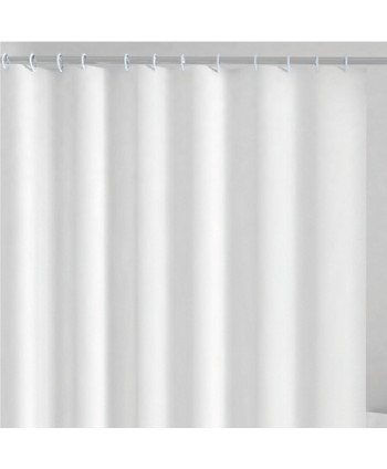TENDA PER DOCCIA IN VINILE MOD. WHITE cm 180x200