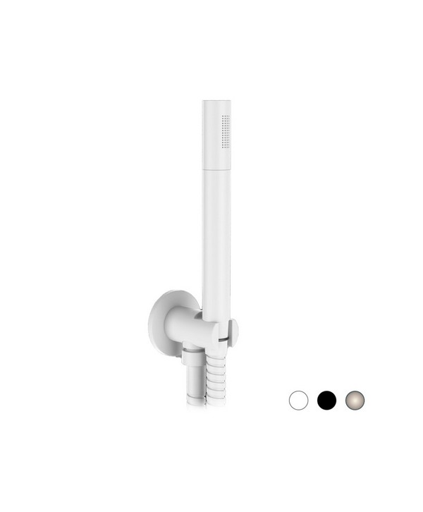 KIT DOCCETTA MINIMALE TONDA Bianco Opaco