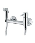 MISCELATORE MONOCOMANDO A PARETE CON KIT DOCCETTA Cromo