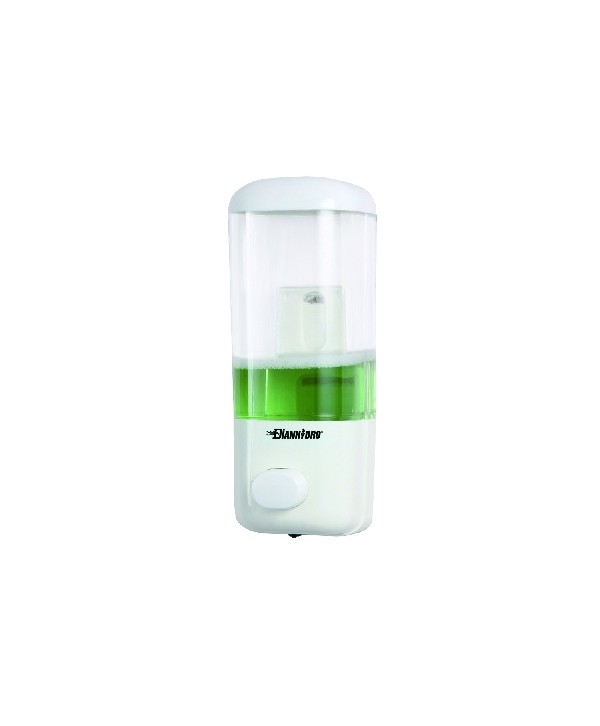 DISPENSER DI SAPONE LIQUIDO A PARETE MODELLO 480 Lt 0.48  - H. 220 mm
